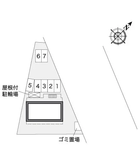 ★手数料０円★秦野市河原町　月極駐車場（LP）